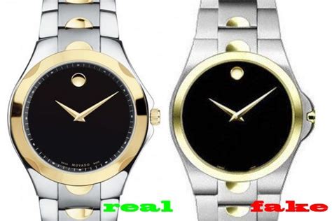 spotting fake movado watches|movado original counterfeit.